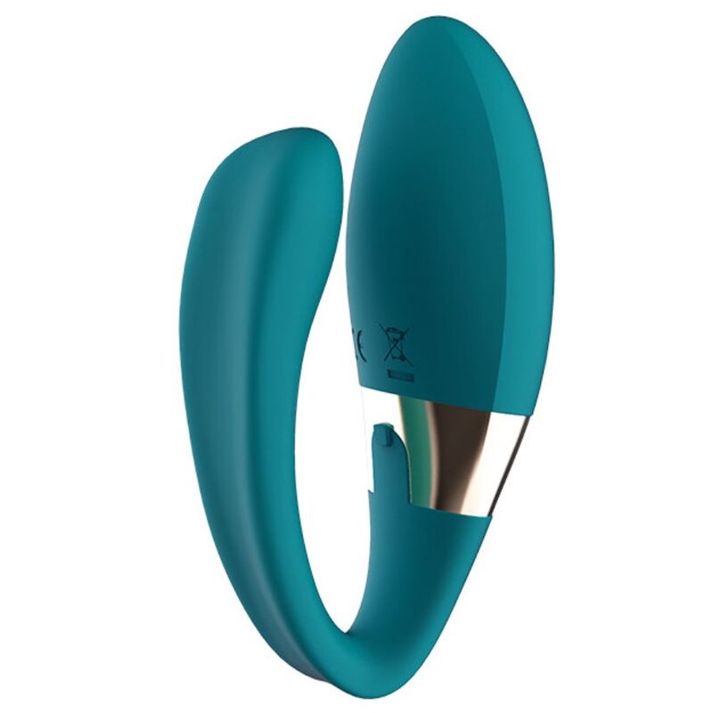 Estimulador de orgasmos masajeados intensidad placer compacto pequeño sumergible premium lujo luxury potenciador packaing personal massager masaje personal placer alta calidad juguetes sexuales mujeres parejas sumergible ducha duo pareja mando a distancia batería duo tiani silicona potente