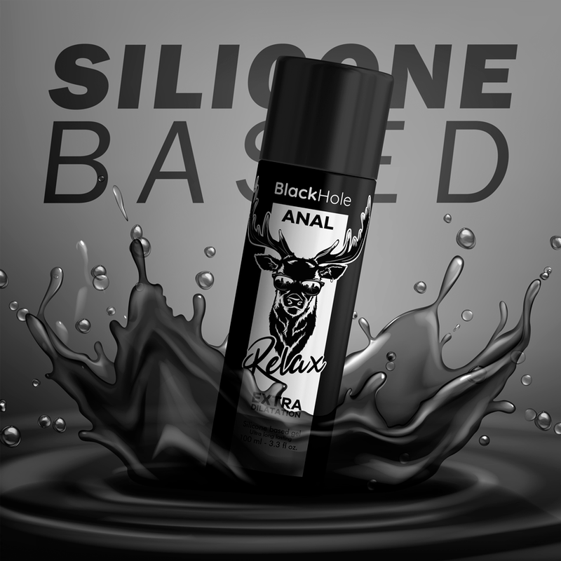 BLACK HOLE - BASE SILICONA CONCENTRADA DILATACIÓN ANAL