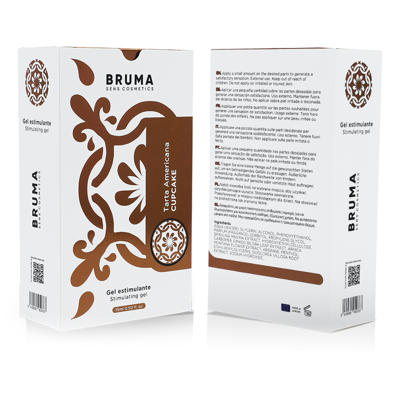 BRUMA - ORGASM GEL SABOR TARTA AMERICANA