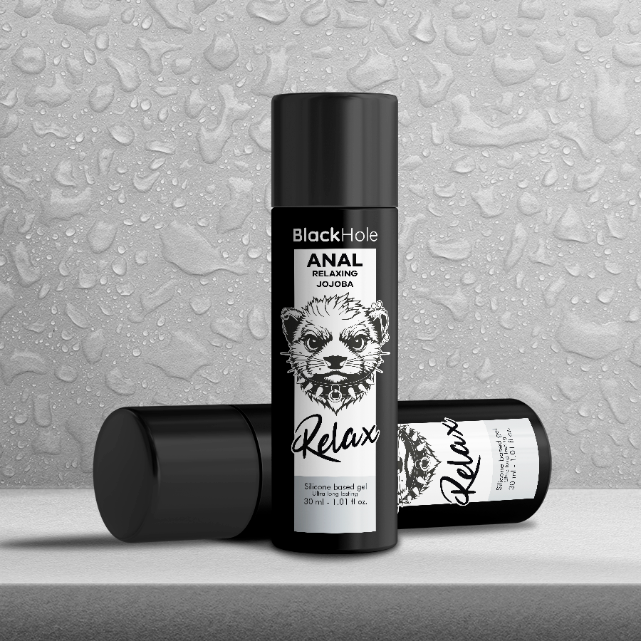 BLACK HOLE - ANAL RELAXING CON JOJOBA BASE SILICONA