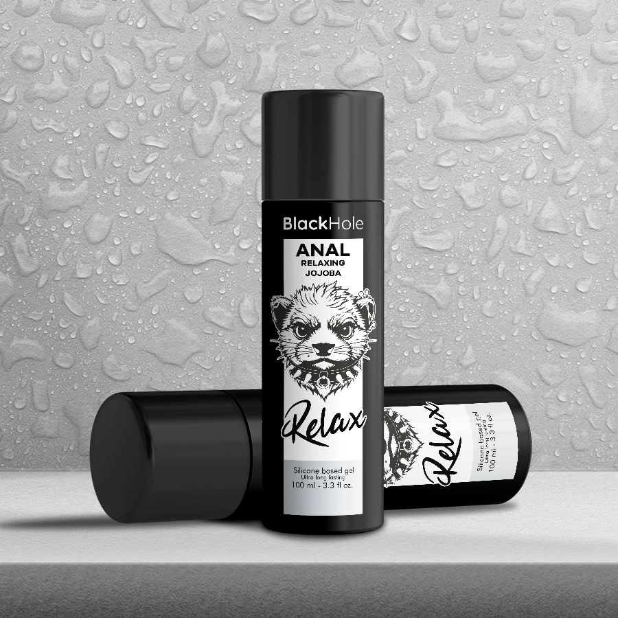 BLACK HOLE - ANAL RELAXING CON JOJOBA BASE SILICONA