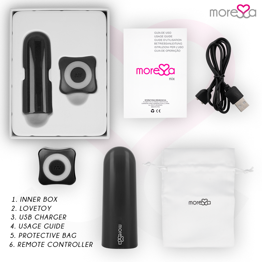 MORESSA - NIX POTENTE VIBRADOR MULTI JUEGOS