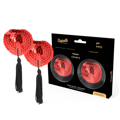 reusable varios usos pezoneras sexy coquetee chic desire estilo atrevido sensual erótico elegante lencería sexy premium reutilizable rojas rojo