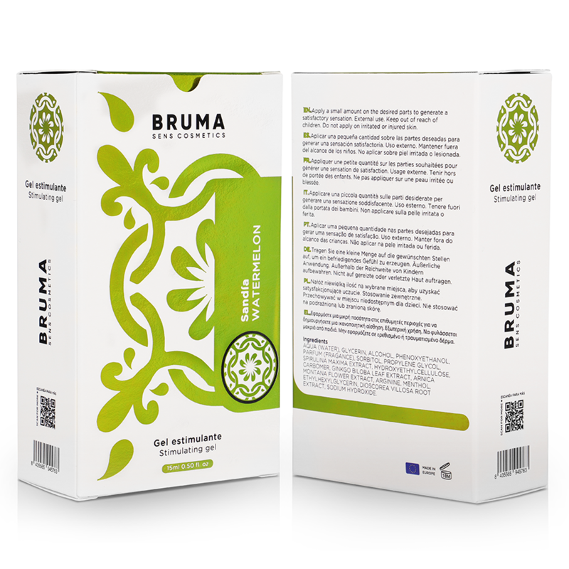 BRUMA - ORGASM GEL SABOR SANDIA