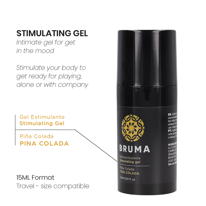 BRUMA - ORGASM GEL SABOR PIÑA COLADA