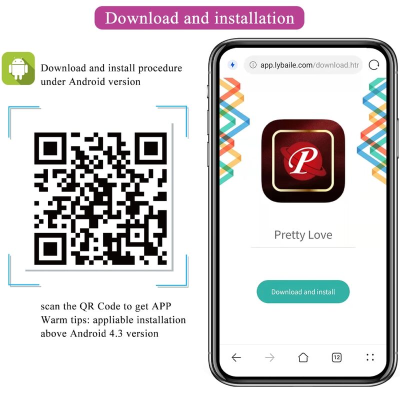 PRETTY LOVE - FRANZ MASAJEADOR & VIBRADOR APP MORADO