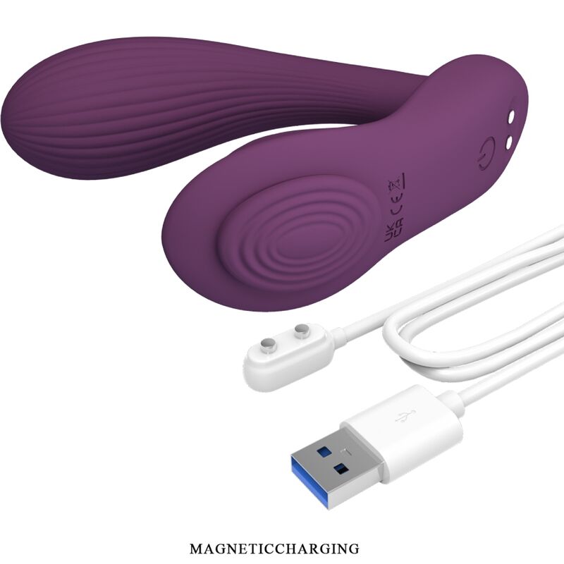 PRETTY LOVE - FRANZ MASAJEADOR & VIBRADOR APP MORADO