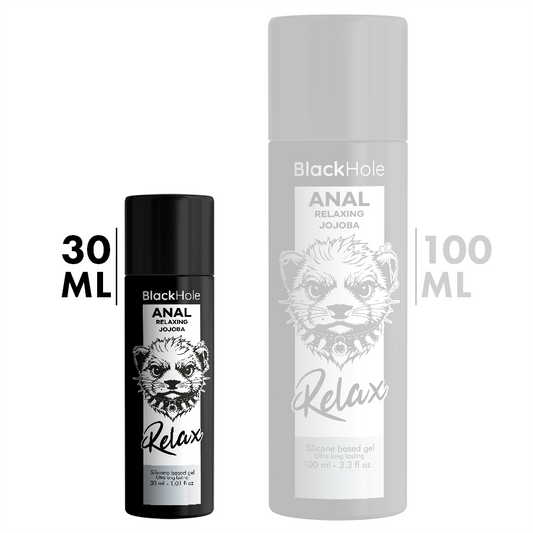 BLACK HOLE - ANAL RELAXING CON JOJOBA BASE SILICONA
