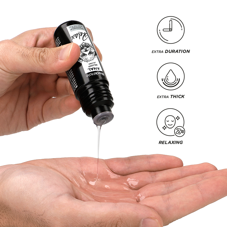 BLACK HOLE - ANAL RELAXING CON JOJOBA BASE SILICONA