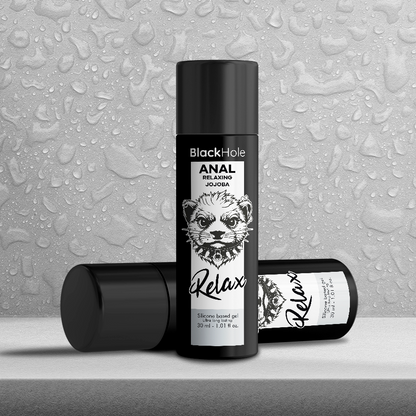 BLACK HOLE - ANAL RELAXING CON JOJOBA BASE SILICONA