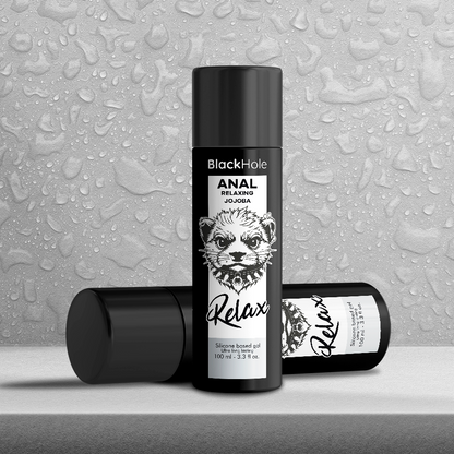 BLACK HOLE - ANAL RELAXING CON JOJOBA BASE SILICONA