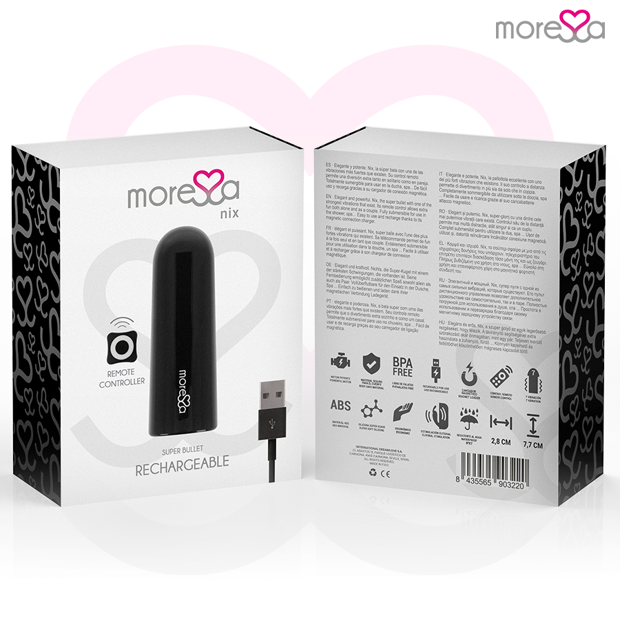 MORESSA - NIX POTENTE VIBRADOR MULTI JUEGOS